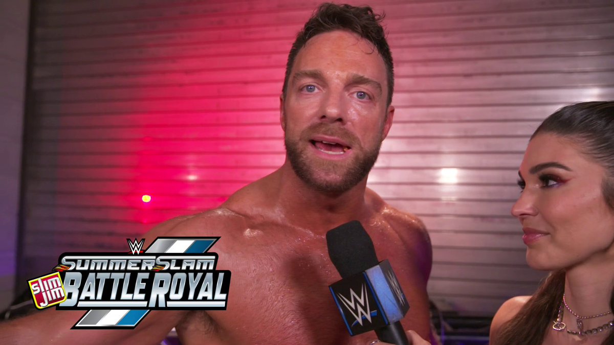 EXCLUSIVE: LA Knight made good on his promise of winning the #SummerSlam Battle Royal presented by Slim Jim 🚀, and he’s happy to have done it in front of 50,000+ members of the WWE Universe!