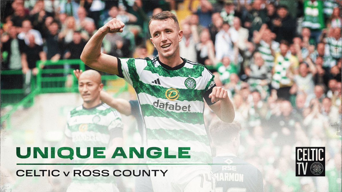 ⚽ Turnbull ⚽ 🙆♂️ Kyogo 😍 O'Riley Celtic TV's Unique Angle from Flag Day! 🏳️📽 #CELROS | #cinchPrem | #COYBIG🍀