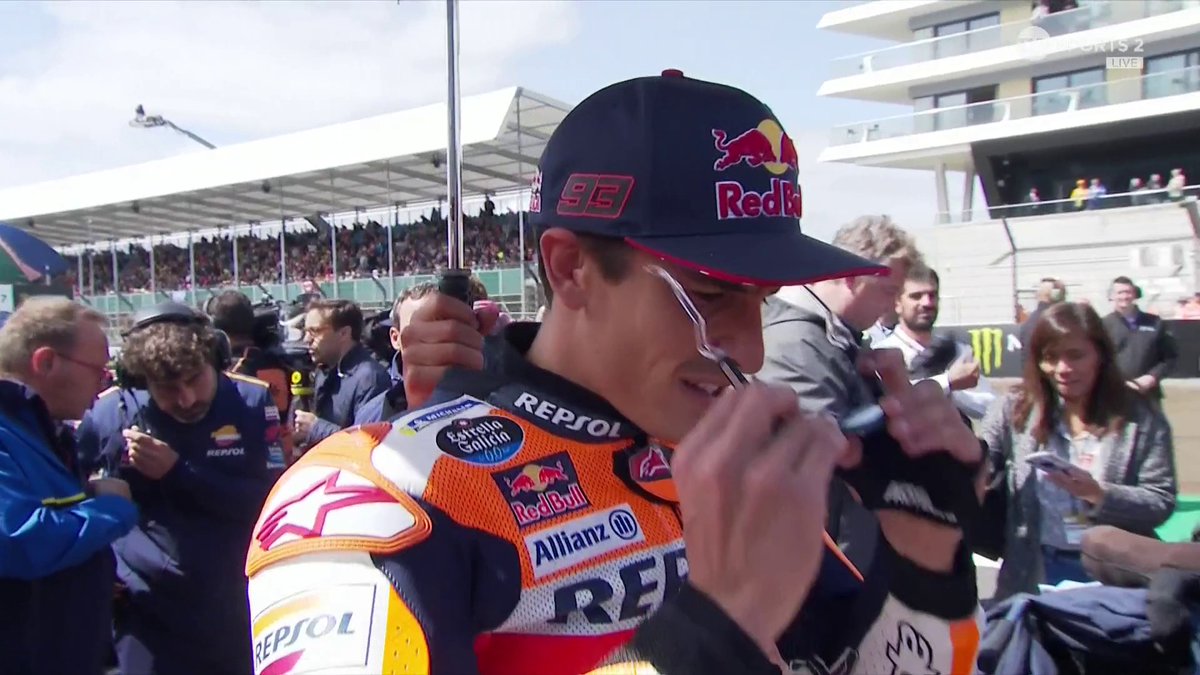 "I was the best." This isn't the Marc Márquez we know - a sign of his mental state? #BritishGP 🇬🇧