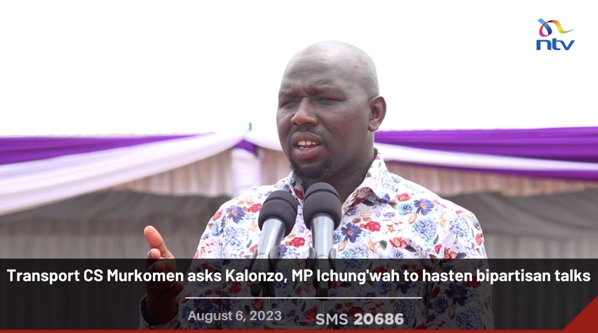 CS Murkomen: Why can't Kalonzo and Ichung'wah just call each other instead of writing letters
