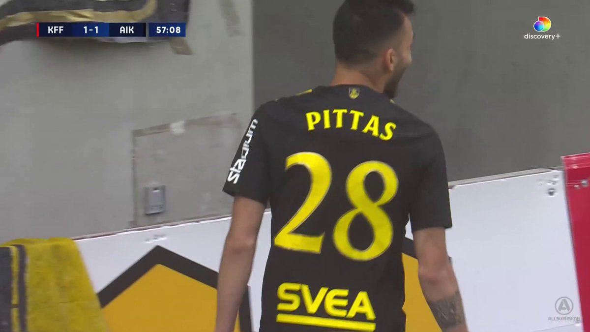 Kvitterat i Kalmar! Ioannis Pittas målskytt i debuten för AIK!⚫ Se matchen på