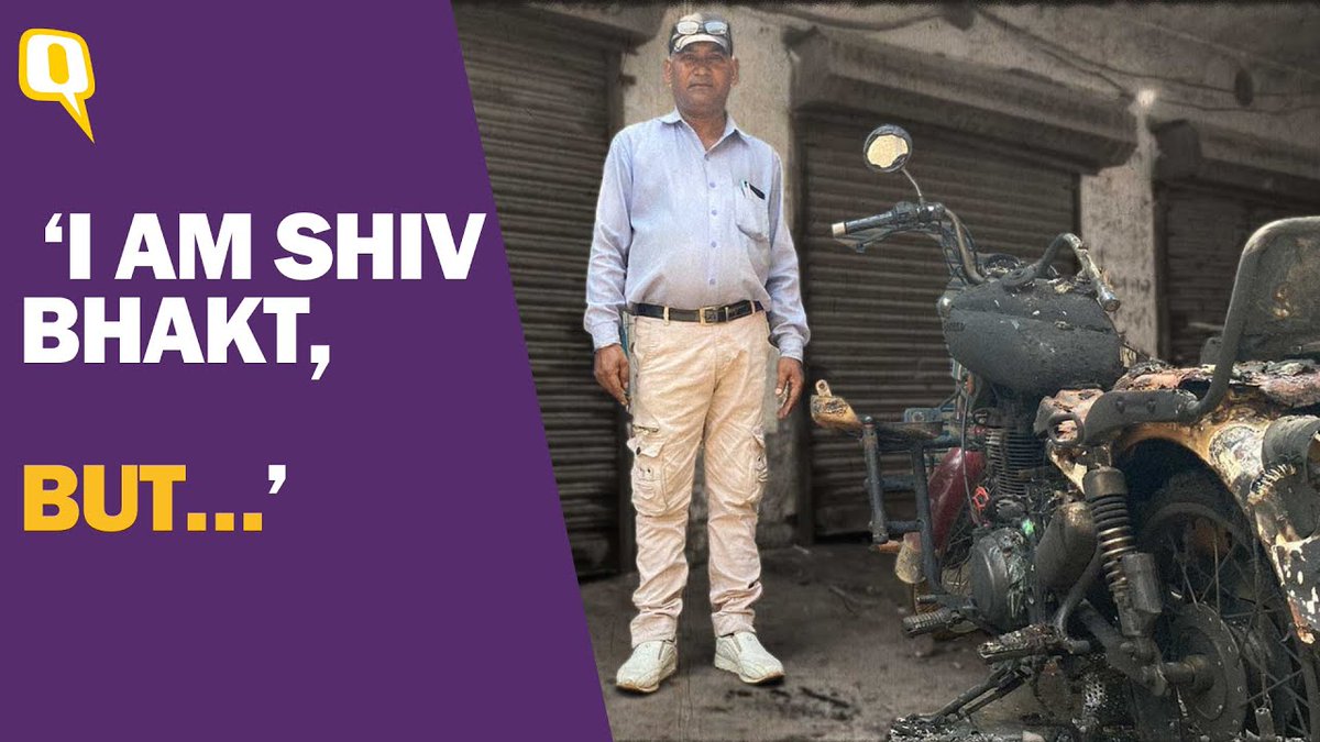 “I wanted to tell them I am Hindu, but I couldn’t. What if they didn’t believe me? What can 1 man do in front of a 100? -Shatrughan Shukla, who says he saw the Bajrang Dal attack his shop.