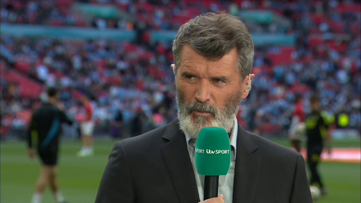 First game of the season and Roy Keane already isn't having any of it...😂