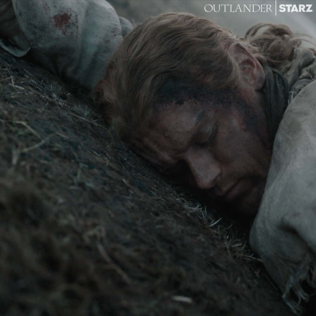 Everyone (me) yelling at their TV: Jamie, OPEN YOUR EYES!! #Outlander