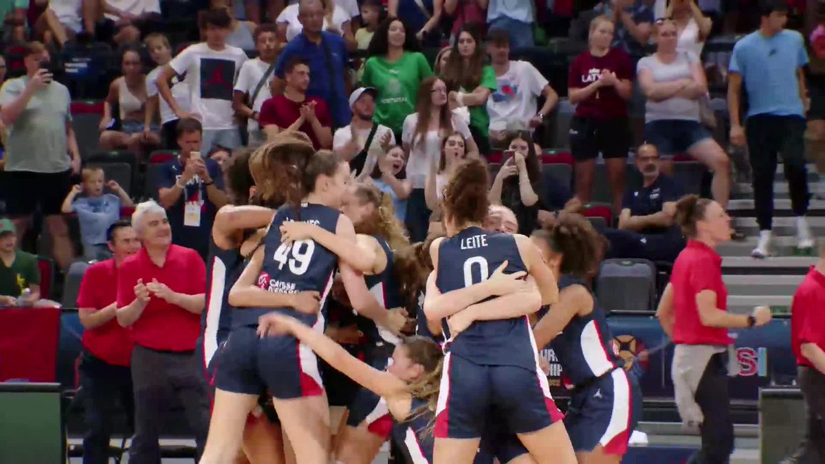 Undisputed Queens of #FIBAU20Europe. 🏆 France 🇫🇷 defeat Latvia 🇱🇻, 85-59 and fill their cabinet with yet another trophy!