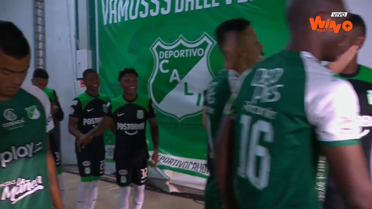 💚⚽🟢 ¡Marco sensacional para un partidazo entre Deportivo Cali y Atlético Nacional! ¡CLÁSICO DE VERDES! #LALIGAxWIN