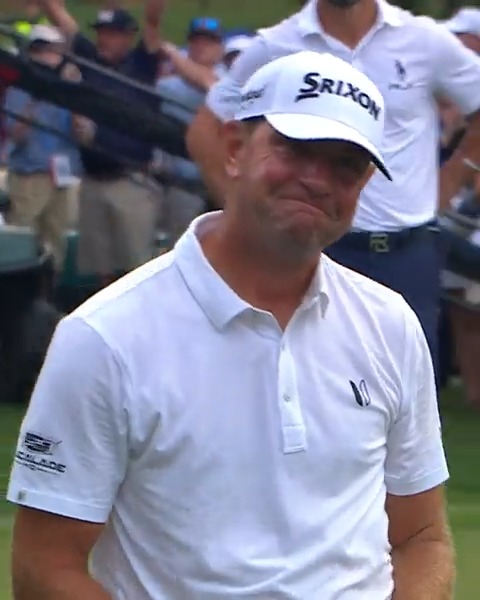 The winning moment for Lucas Glover 👏