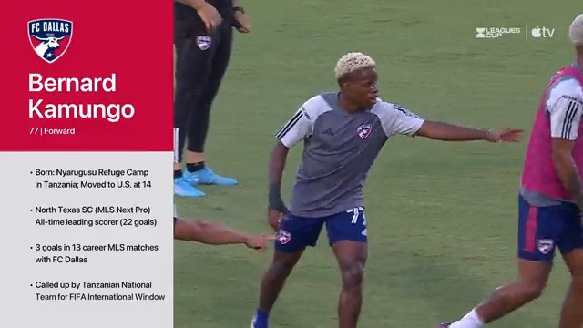 Haven't heard about Bernard Kamungo's incredible path to FC Dallas? Listen in. 🔊 Tonight, he starts against Messi &amp; Miami. #LeaguesCup2023