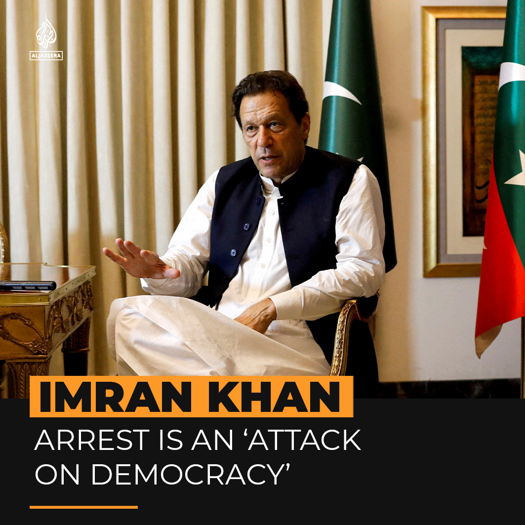 Former Pakistani PM Imran Khan has been transported to a high-security prison after a local court handed him a three-year sentence over corruption allegations. The ex-PM spoke to Al Jazeera in an exclusive interview before his arrest ⤵️