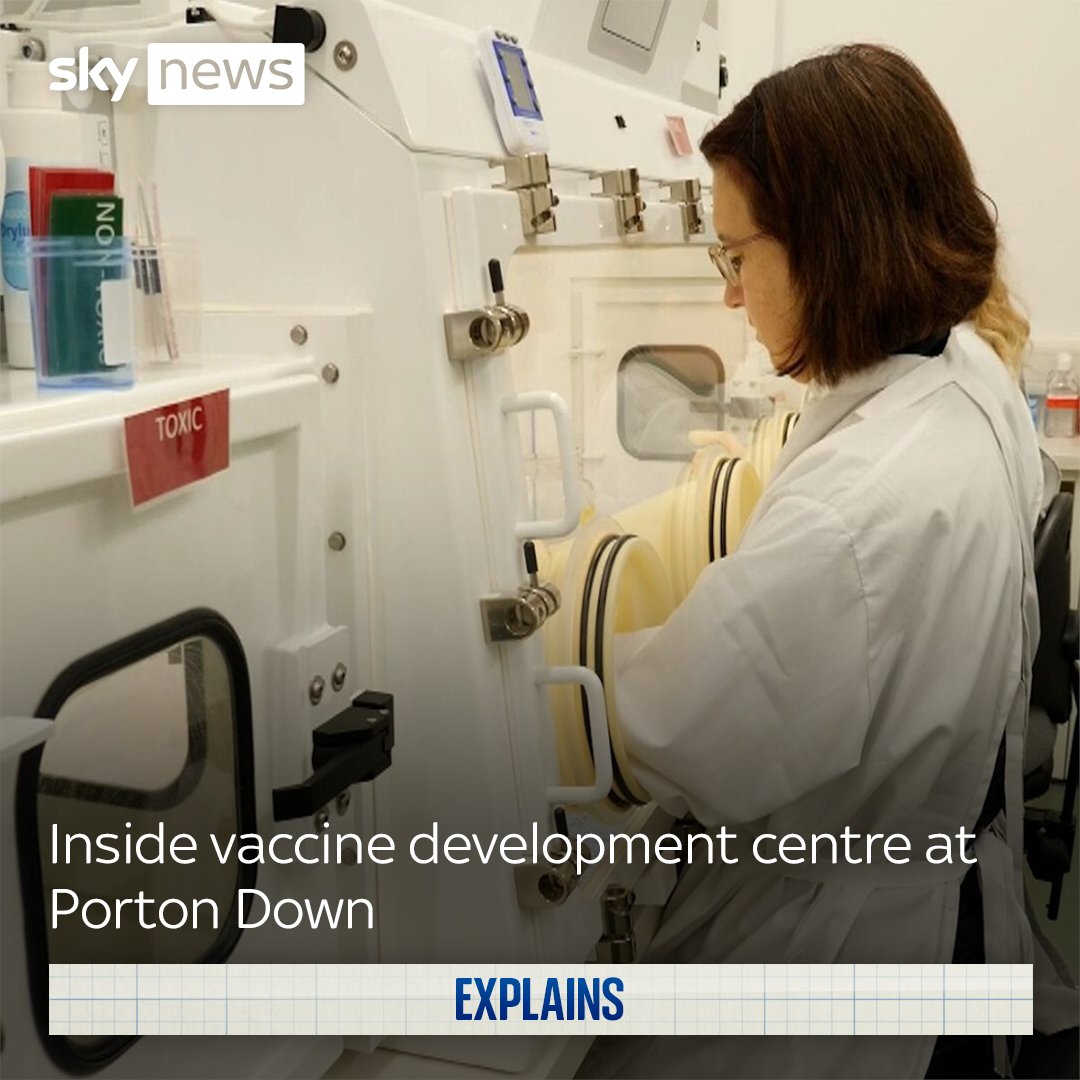 UK scientists have begun developing vaccines as insurance against a new pandemic caused by an unknown "Disease X". The work is being done at the government's high-security Porton Down laboratory complex in Wiltshire. Thomas Moore has more 👇