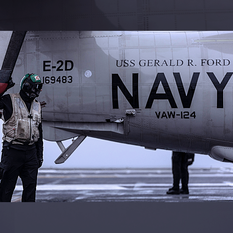 Cross the Atlantic on board the newest and most technologically advanced aircraft carrier in the 🇺🇸 U.S. Navy ⤵️