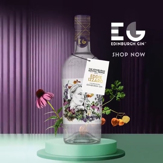Very happy to share the launch of my gin with Edinburgh Gin and The Edinburgh Festival Fringe. Profits will go towards providing support for aspiring Fringe artists. Each botanical spells out a guiding word for me throughout my career. BELIEVE. Head to #AD