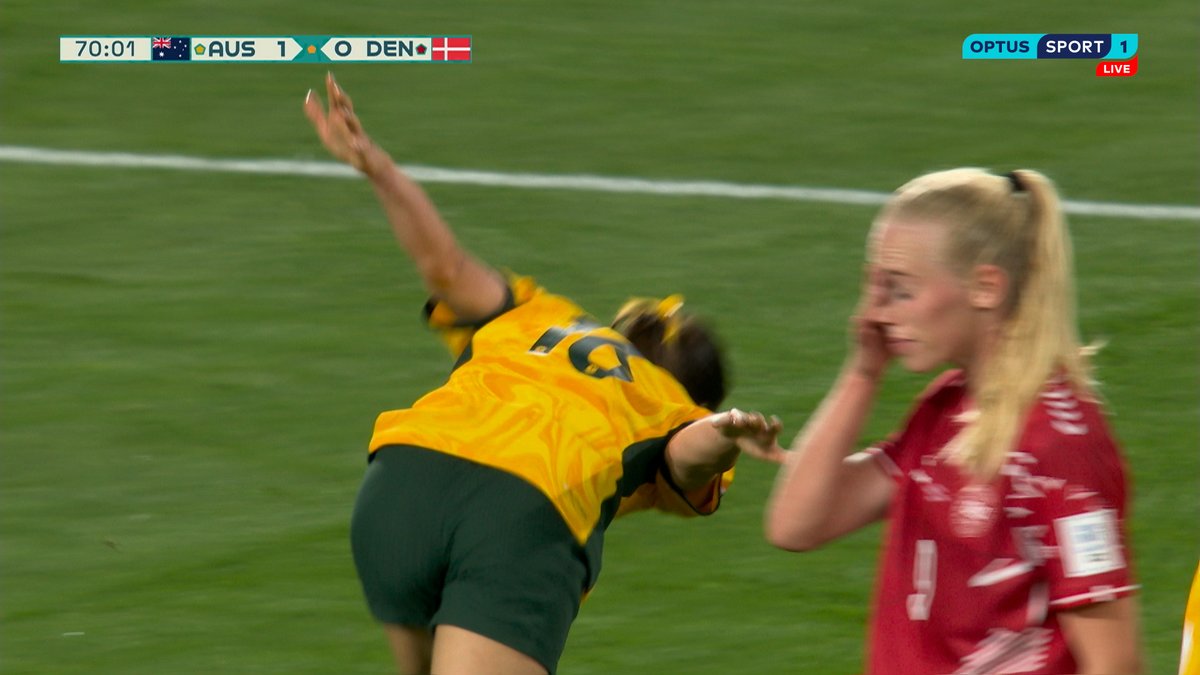 The goal that sealed our passage to the Quarter-Finals 🔥 #Matildas #FIFAWWC #TilitsDone
