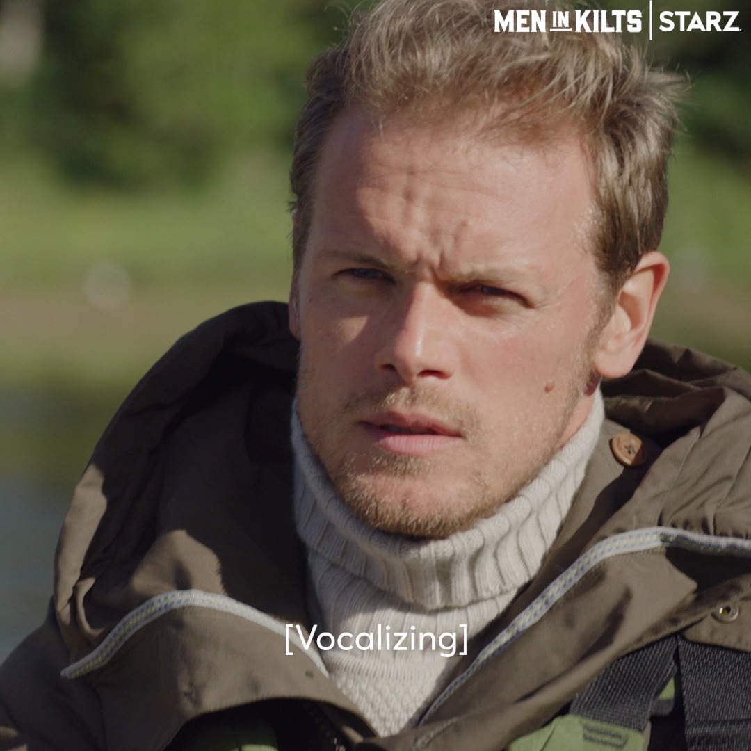 Friday can't come fast enough. New episodes of #Outlander and #MenInKilts are on the horizon