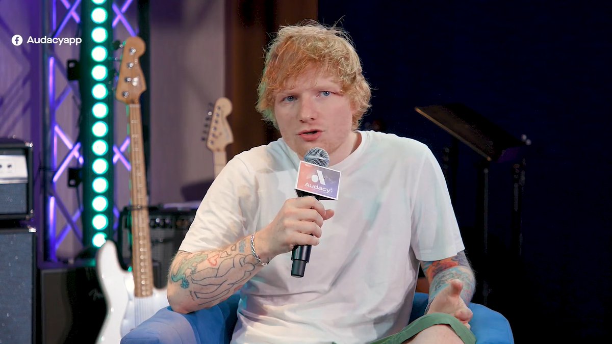 Did you miss Ed Sheeran HQ's #AudacyLive interview from Hard Rock Hotels in NYC? Now you can watch it exclusively on Audacy platforms! 💛 Check out the full interview: