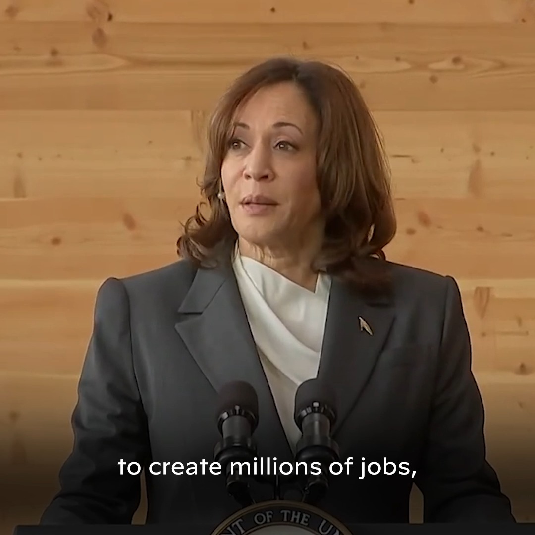 Trickle-down economics benefited big corporations and the wealthiest of Americans, but not a lot of regular folks. So, when President Biden and I took office, we decided to invest in the working people of America.
