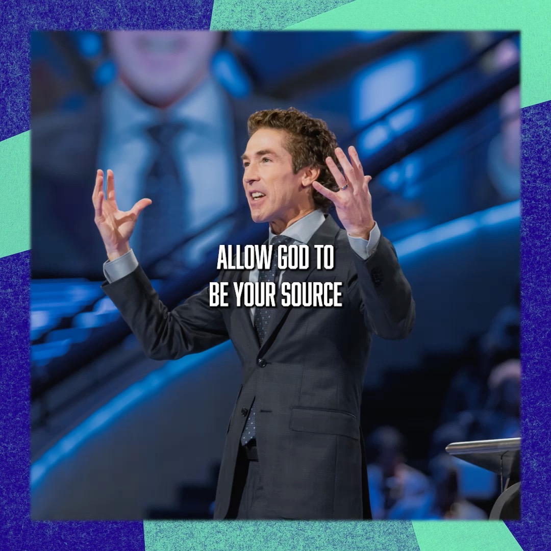 You don’t need people’s approval. You don’t need their validation. The Most High God has approved you. Tune into Joel’s message today, "You Are Enough"!