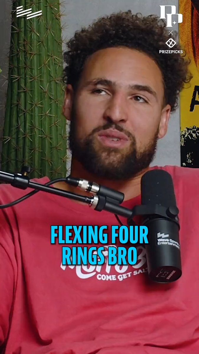 Good chance you won't see Klay flexing his 4 rings to opponents again 😂