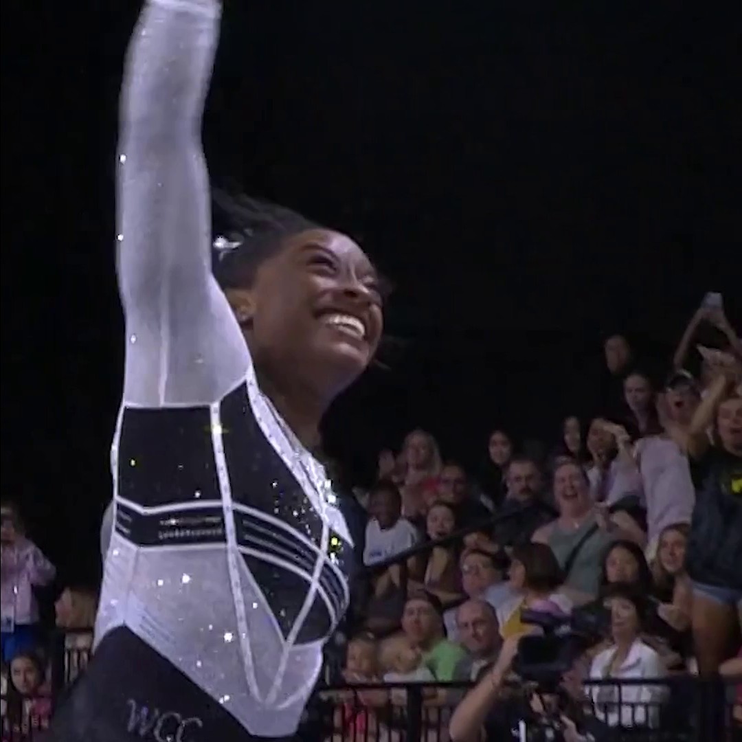 EVERY ANGLE of Simone Biles' Yurchenko Double Pike! #CoreClassic | USA Gymnastics | Team USA