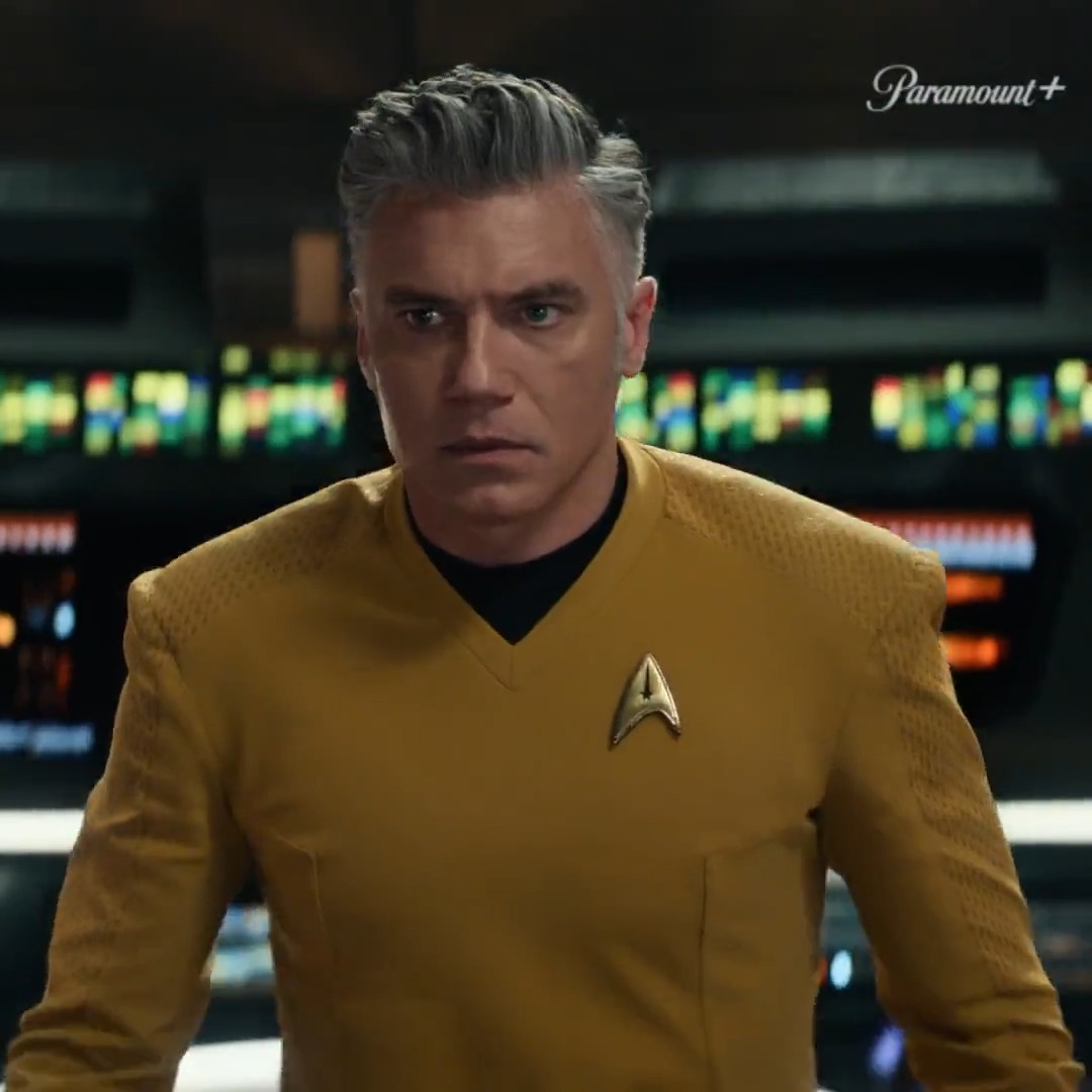 A looming threat finally descends upon the Federation in the season finale of #StarTrek #StrangeNewWorlds. Stream it this Thursday on @ParamountPlus!