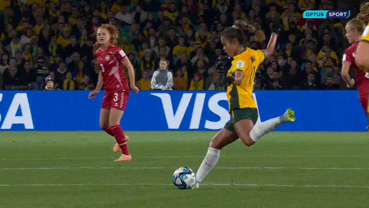 Every angle of Mary Fowler's ball to Caitlin Foord? Say no more 🤷♀️ It's a contender for assist of the tournament, time and time again. Free to watch highlights | #FIFAWWC #OptusSport
