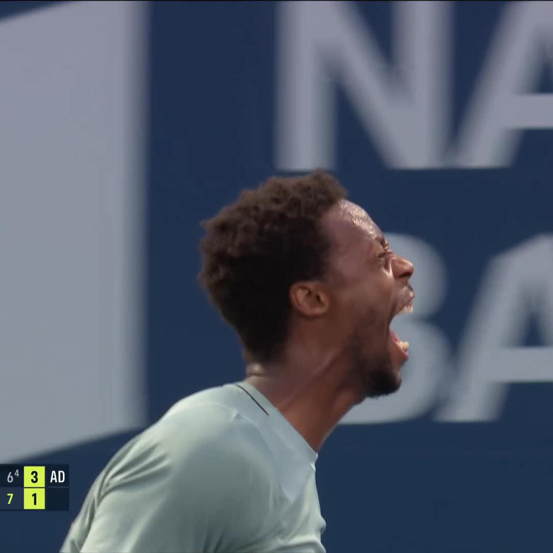 LEAVING IT ALL OUT THERE! Gael Monfils #NBO23