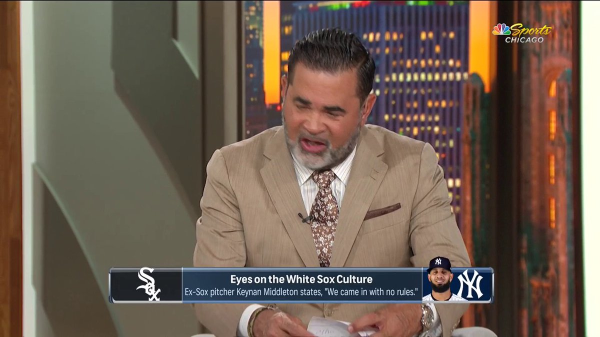 "The leaders I thought we had in there weren't leaders." - Pedro Grifol Ozzie argues that the leader is supposed to be Pedro.