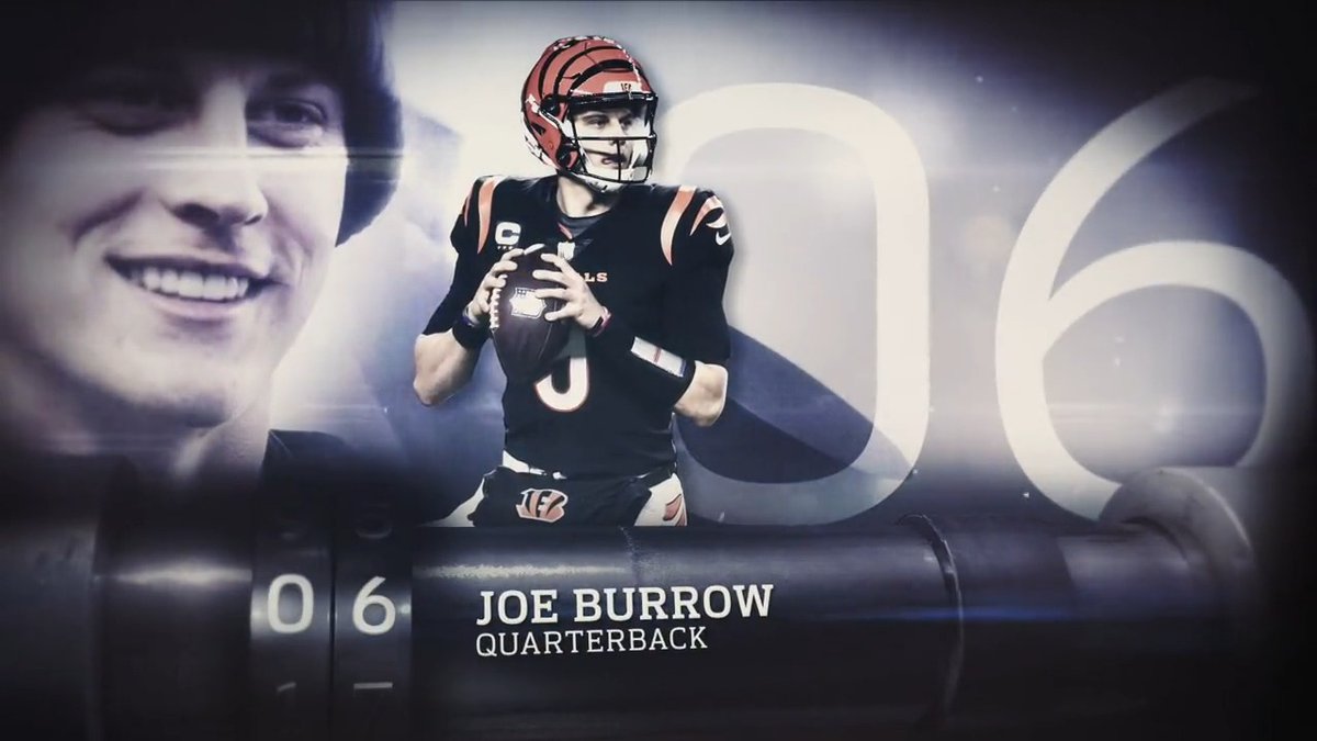 "You can talk stuff to Joe all day. He'll laugh it off, give you the smirk, and then dime you up." Joey Burrow has entered the top 10 of the countdown 📈 Stream the entire #NFLTop100 countdown on NFL+
