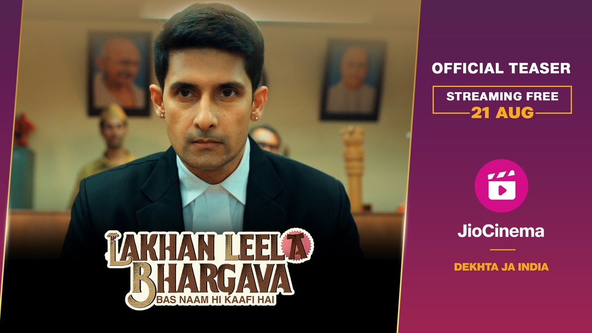 HEROgiri se karne LAWgiri, aa raha hai Lakhan Leela Bhargava! Inka toh bas naam hi kaafi hai! 🤝 Lakhan Leela Bhargava aa raha hai jald only on #JioCinema #LakhanLeelaBhargavaOnJioCinema #LLBOnJioCinema Ravi Prakash Dubey Kewal Sethi @Saurabhtewari76 @chaudhrysumeet