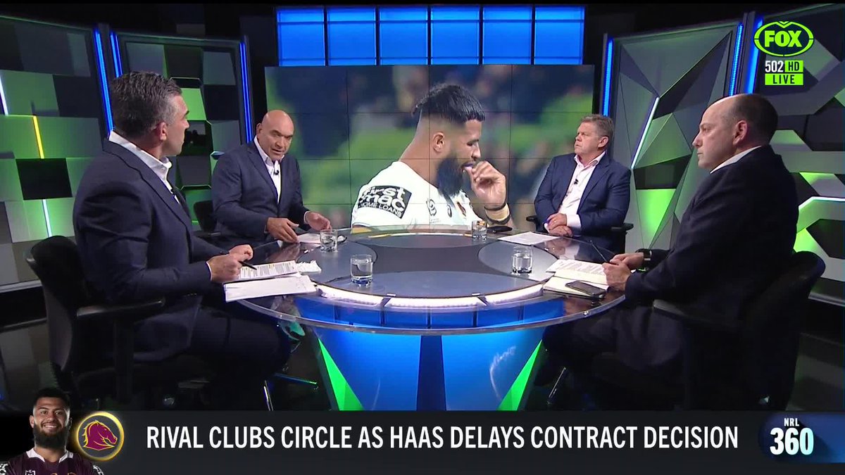 "I wonder at what point players grow up." Dave Riccio speaks on Payne Haas' contract decision. 📺Watch #NRL360 on Foxtel CH 502 or stream on Kayo Sports