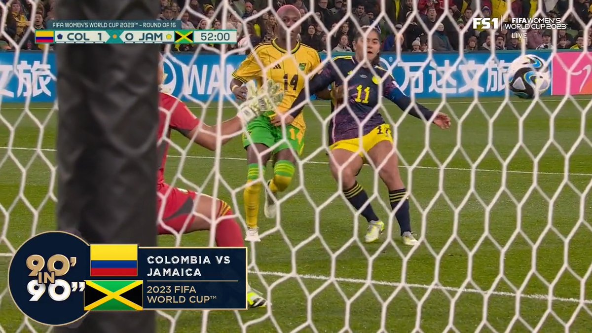 ๐๐ผ๐๐ผ ๐๐ผ ๐๐๐๐๐๐๐๐ผ ๐จ๐ด Rewatch as Colombia reaches the FIFA Women's World Cup Quarterfinals for the first time ever thanks to a 1-0 victory over Jamaica in our 90' in 90" โฌ๏ธ