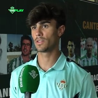 🗣️💬🎙️ lucas3alcazar: "Mi objetivo es seguir creciendo y ayudar en todo lo que esté en mi mano" #VamosBetisDeportivo #CanteraBetis