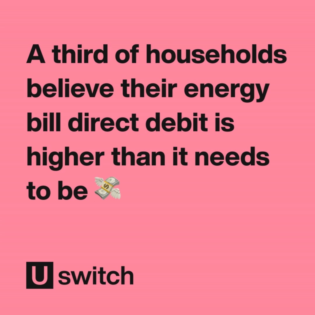 A third of households believe their energy direct debits are set higher than they need to be. If this is your case, check out what you can do 👇