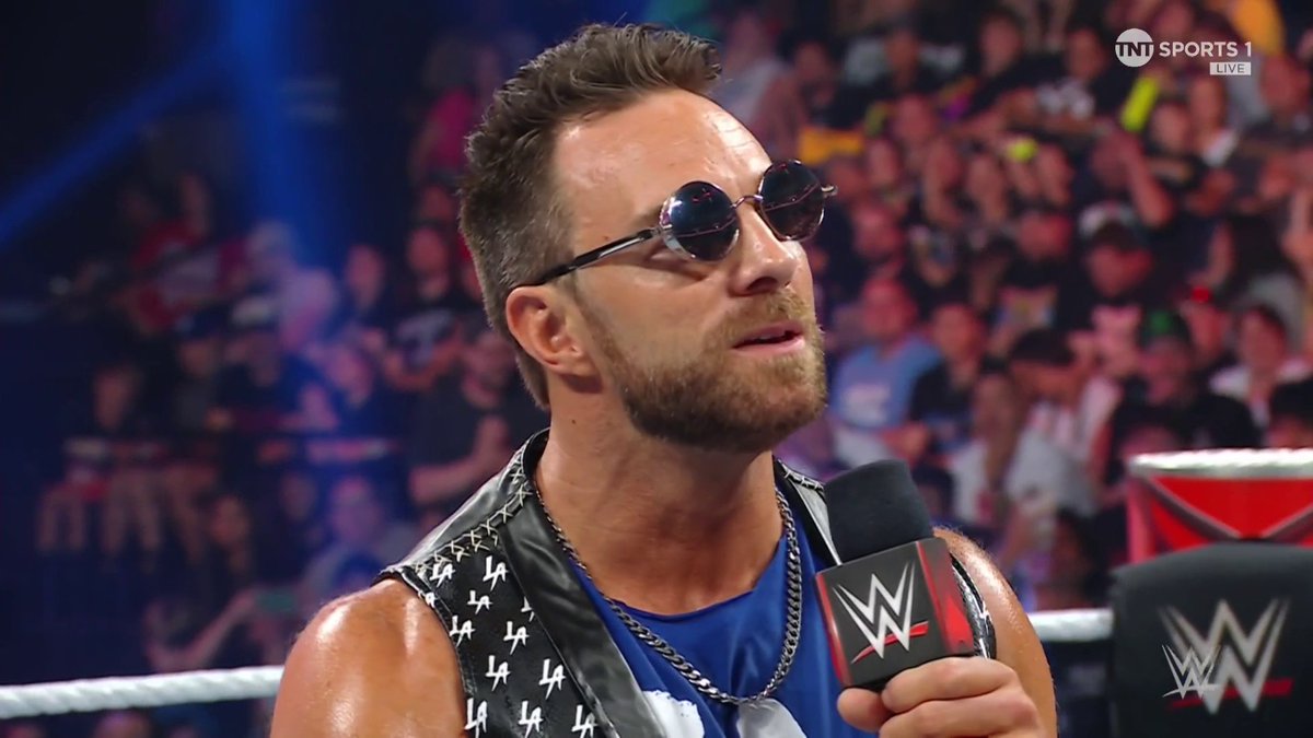 The FULL unforgettable promo-battle between LA Knight & The Miz last night on #WWERAW. Still thinking about this…