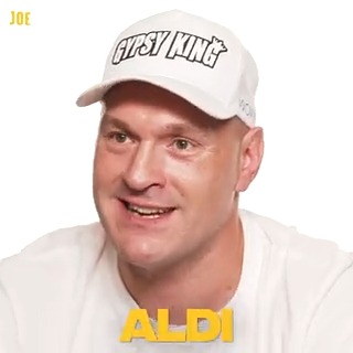 "I'm not gonna pay £3.50 for a pack of KitKats that are usually on offer for a pound!" TYSON FURY on the stick he receives for shopping in @LidlGB and Aldi Stores UK 🤣