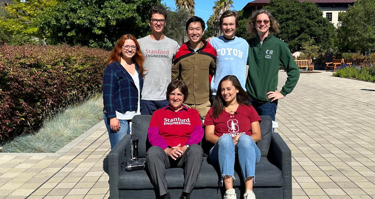 Coming in hot! Keep your eyes out for the motorized couch buzzing around campus and spreading joy. Starring Stanford Moonshot Club with special appearances by Dean Jennifer Widom, Provost Persis Drell, and Prof. Mehran Sahami. 🛋️