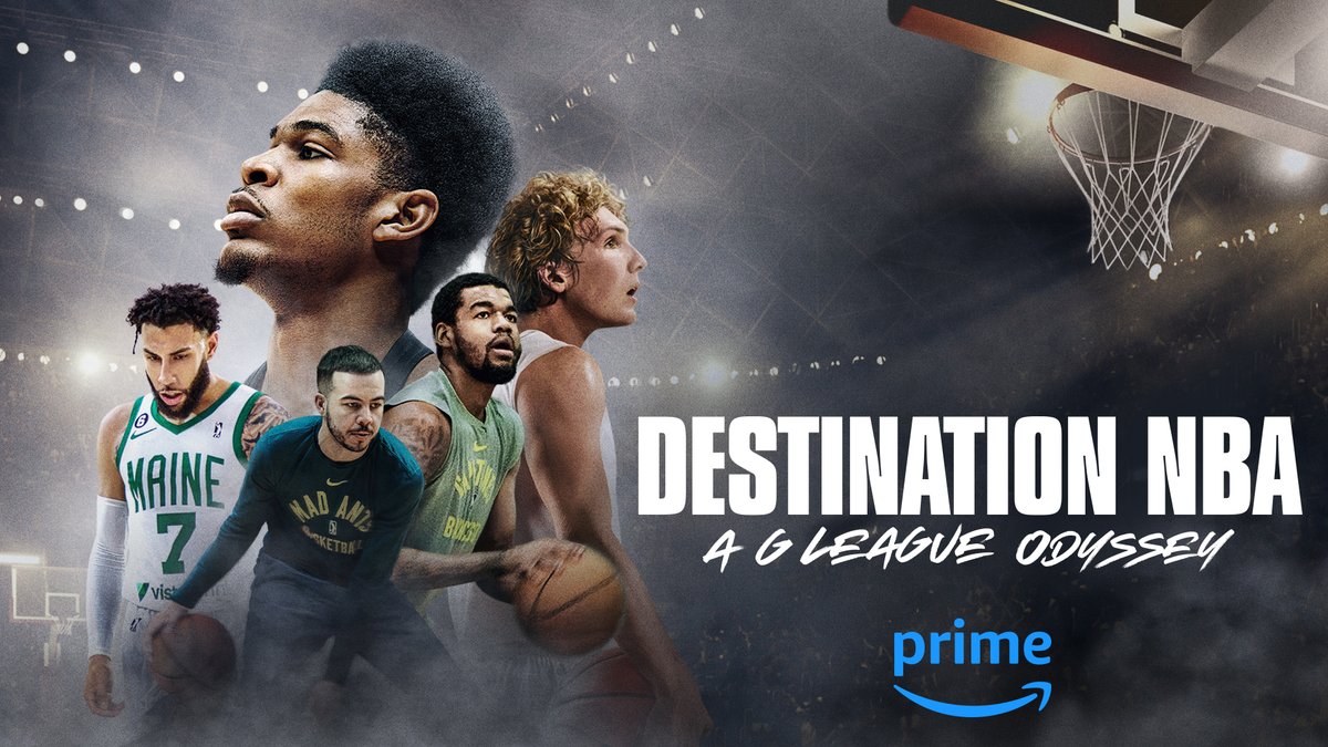 When you're competing for a spot in the NBA, the path is never the same. From top-level prospects to vets looking to return to the NBA, follow along with the unique journeys of 5 G League players last season in #DestinationNBA: A G League Odyssey, streaming now on Prime Video.