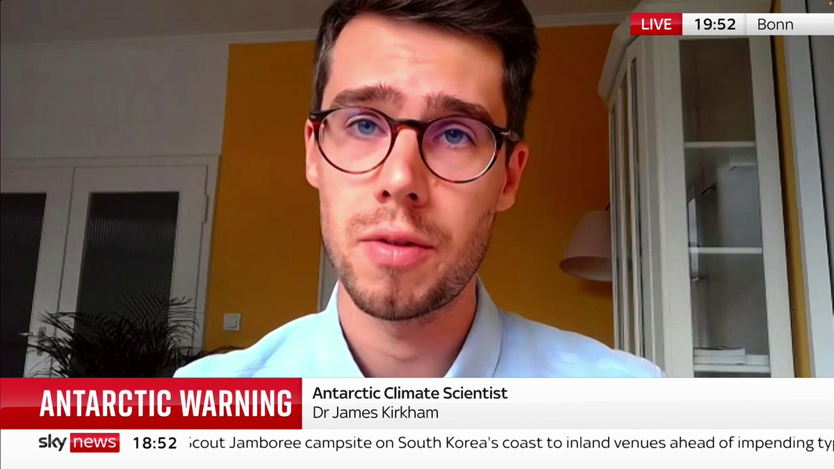 "Policymakers need to wake up and realise the consequences of not acting today will continue to haunt us for decades if not centuries to come." Climate scientist Dr James Kirkham on the impact extreme weather will have on the Antarctic. Read more: 📺Sky 501