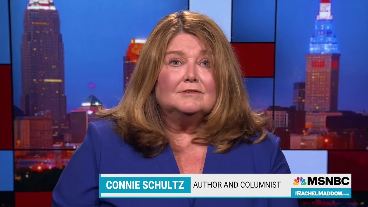 "Increasingly, what I love, is hearing from women who understand that just because we're in our 50s and in our 60s and in our 70s, that doesn't mean we have to be irrelevant and it certainly doesn't mean that we're going to be invisible." Connie Schultz on the grassroots in Ohio.