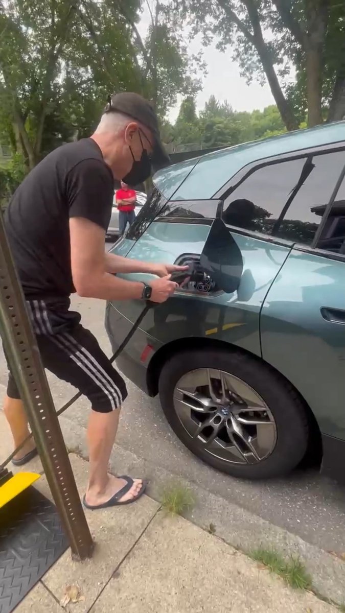 The City recently announced a new Electric Vehicle Charging Pilot Program that will allow charging of EVs across #CambMA sidewalks. The program provides residents without driveway access the opportunity to charge EVs. Learn more &amp; apply for a permit at