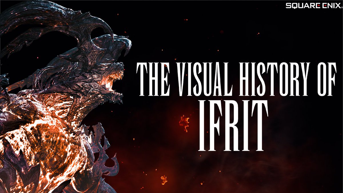 We bring you a brief visual history of Ifrit throughout the many appearances they've made throughout FINAL FANTASY! Which version of Ifrit is your favorite? 🔥