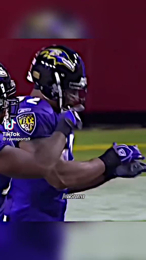 Ray Lewis always makes me want to run through a wall