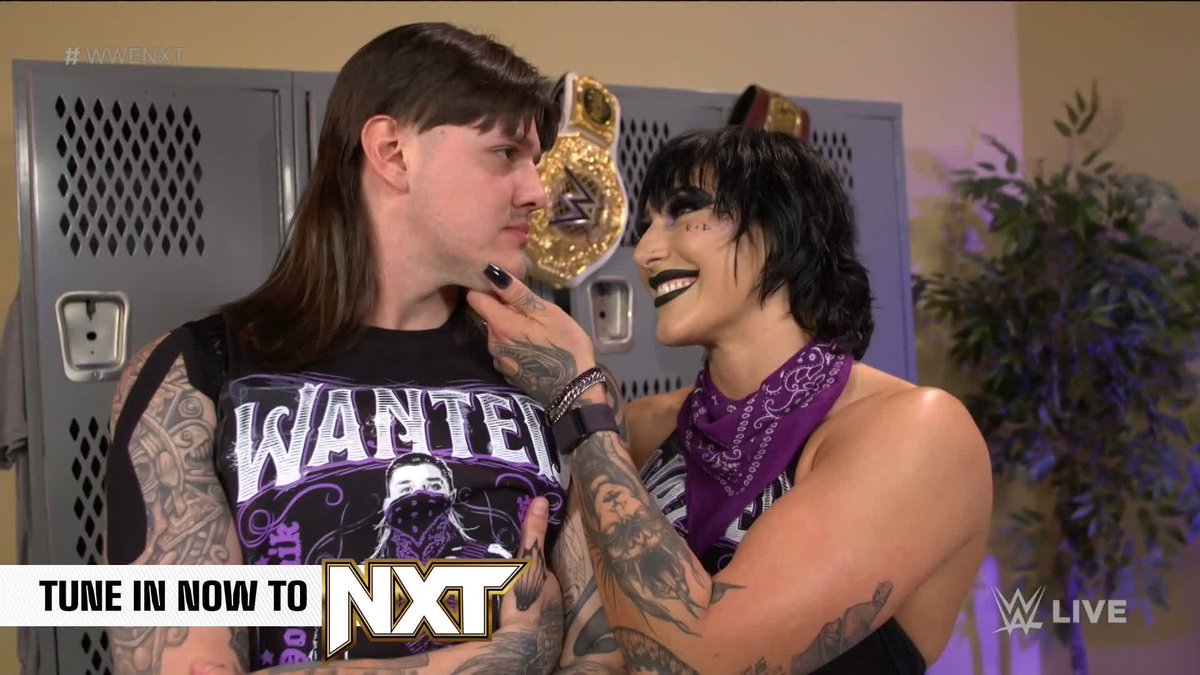 Oh my! LYRA VALKYRIA just put RheaRipley_WWE in her place 😱 #WWENXT