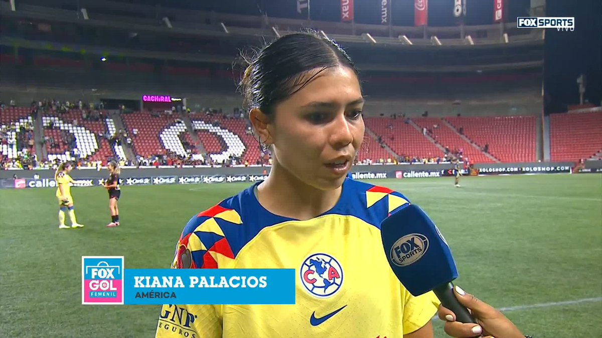 🦅🔥 "NOS DIO CONFIANZA,NOS DIJO QUE NOSOTRAS SABEMOS CÓMO JUGAR" Kiana Palacios se mandó un doblete ante #XolasxFSMX, y tenemos nuevas líderes del torneo... ¿Qué les dijo Villacampa en el medio tiempo? 👀 Brenda Alvarado