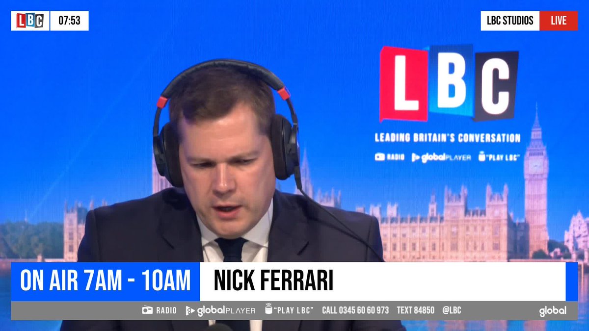 'Of course the French could do more.' Immigration Minister Robert Jenrick tells Nick Ferrari that the recent riots in France have drawn police resources away from protecting the border, after the UK signed a £500m deal to clamp down on migrant crossings.