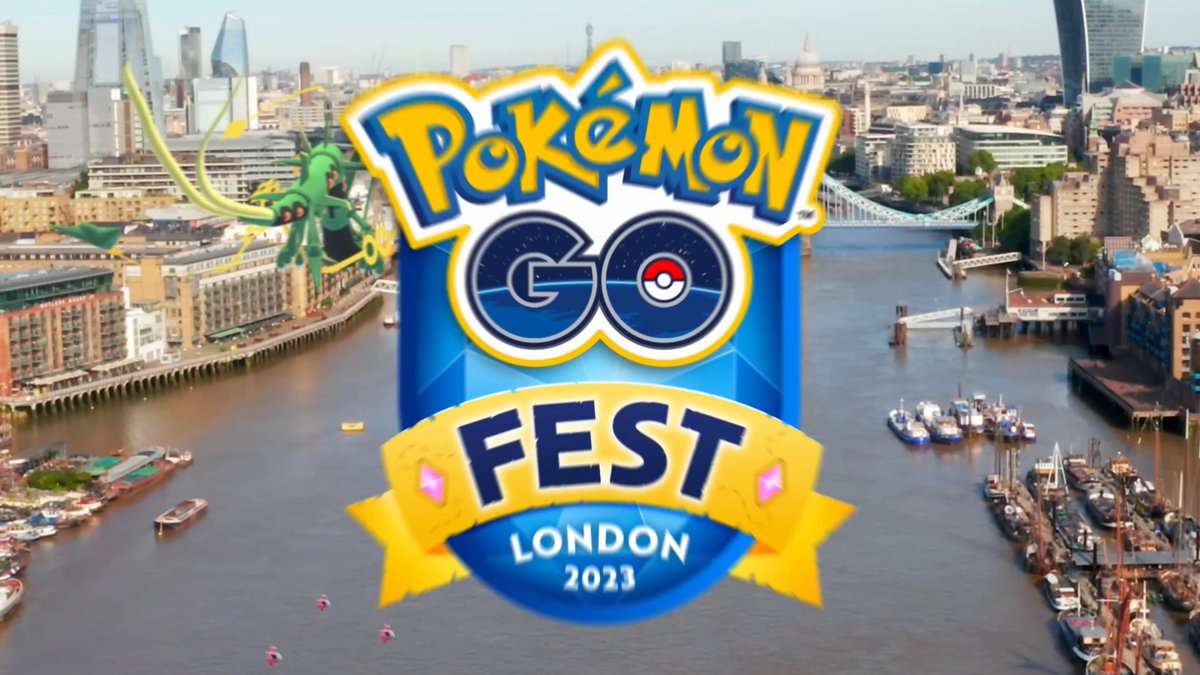 Thank you for joining Pokémon GO Fest: London! We’re so grateful to everyone who joined this year’s #PokémonGOFest2023 event in #London! Show your excitement with ❤️ and let’s celebrate these cherished memories together! #PokemonGO