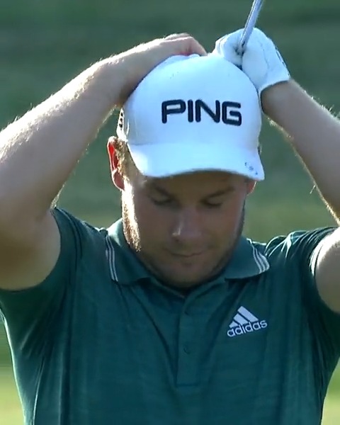 Mesmerizing spin ๐ฒ Tyrrell Hatton got ๐ง๐ค๐๐๐๐ on this one FedEx St. Jude Championship. #TOURVault
