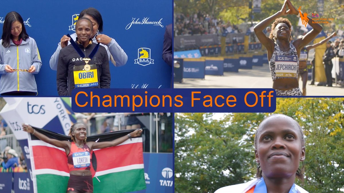 On Sunday, November 5 watch the marathon world-record holder, Boston Marathon champion, Olympic champion, and 2022 #TCSNYCMarathon Champion race the streets of the 5️⃣ boroughs in the women's professional athlete field presented by Mastercard. Learn more: