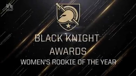 The first award of the day is the Women's Rookie of the Year‼️ Congrats to our four nominees! #GoArmy