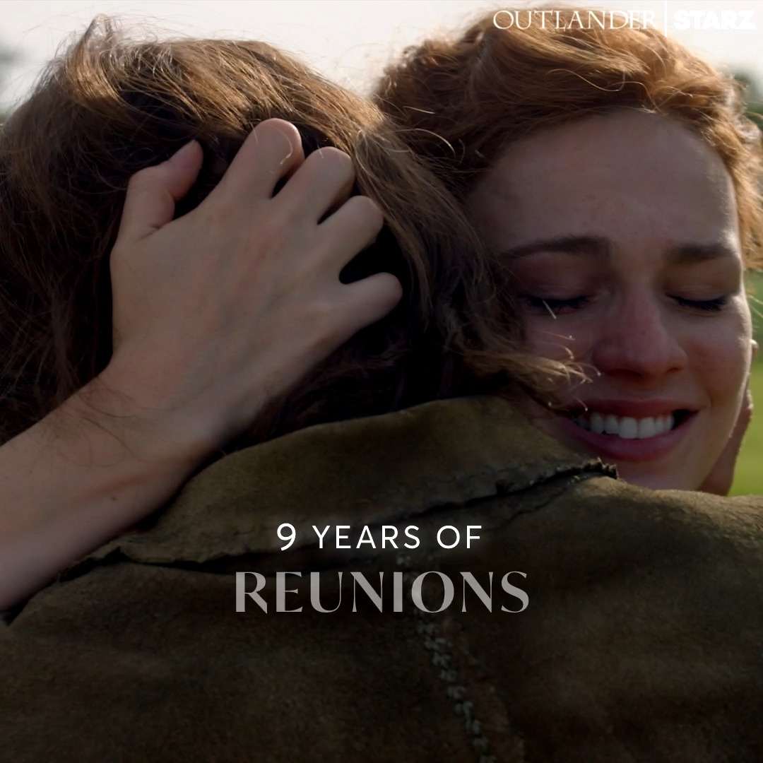Can you believe we've been through 9 years of #Outlander being on air together?! Time flies when you're obsessed.